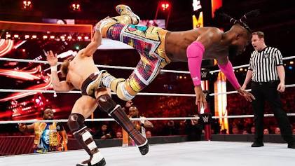Kofi Kingston at WrestleMania 35